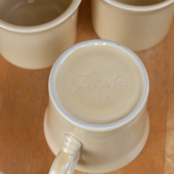 Fiestaware Ceramic Coffee Mugs - Set of Three - Picture 4 of 4